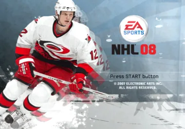 NHL 08 screen shot title